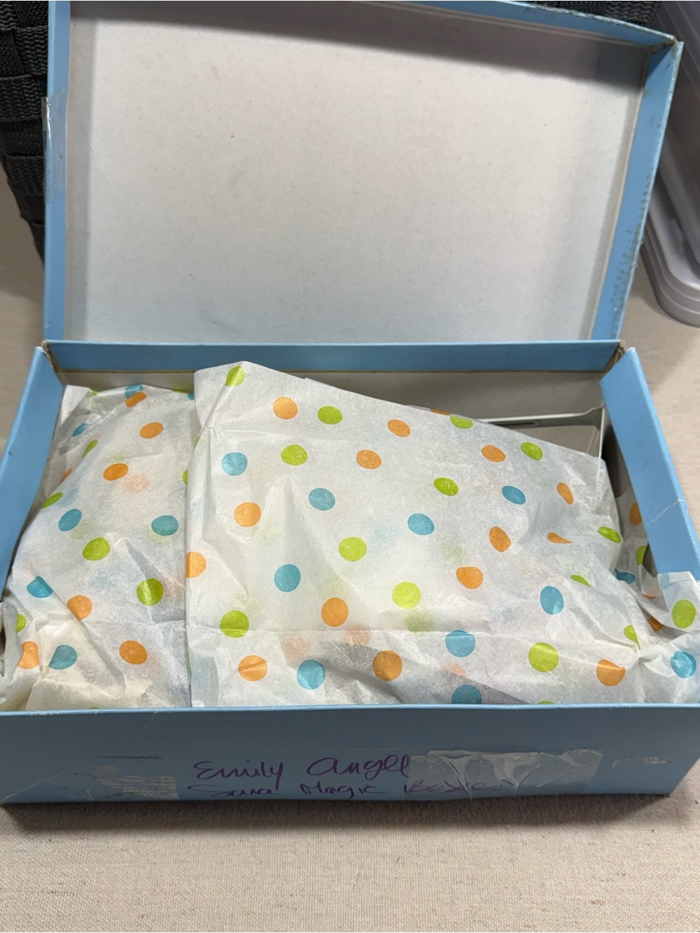 Box of Assorted Dolls and Clothing - Blue, White, Cream, Red, Black - Picture 13 of 14